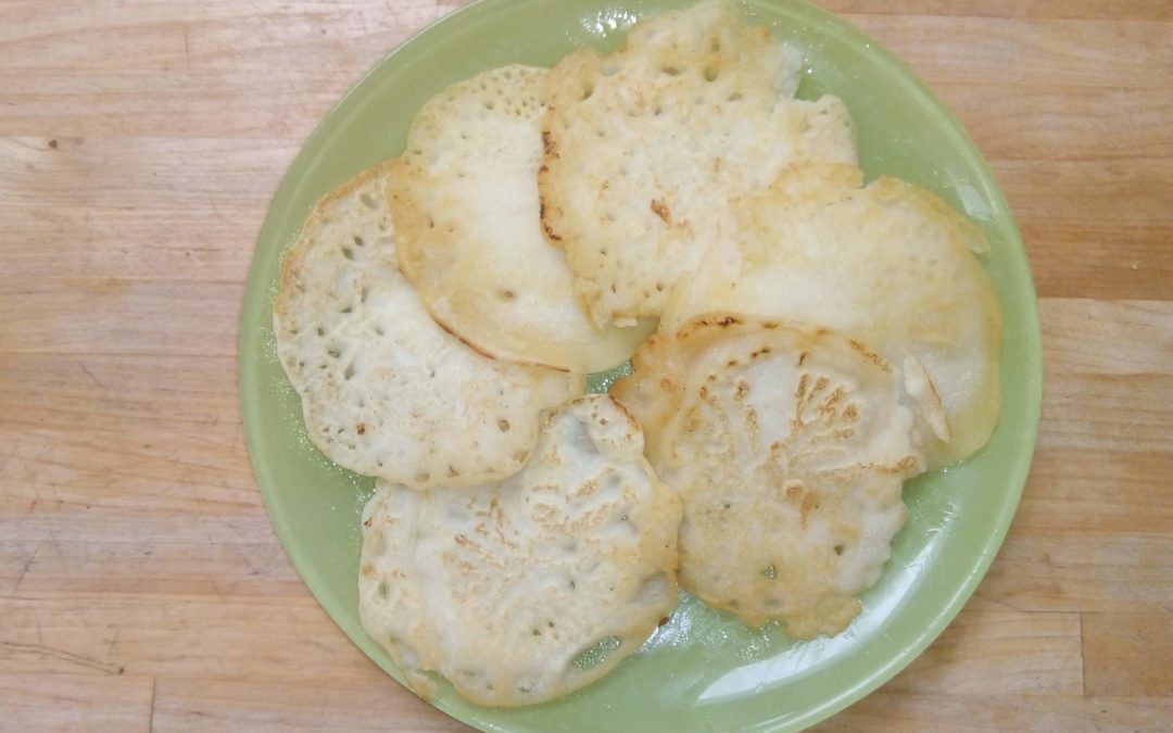 Blinis sans gluten, sans lait ni œuf